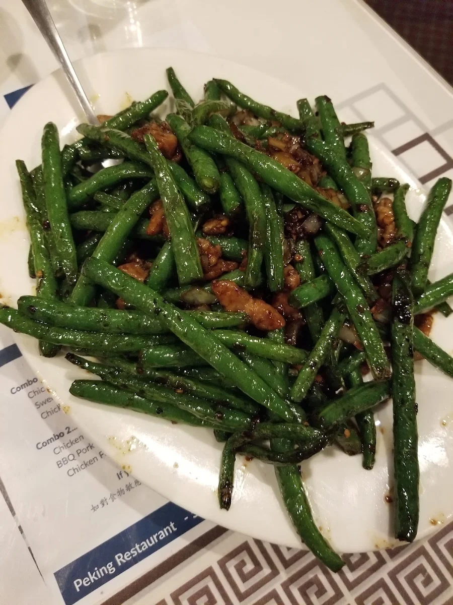 braised dried string beans 干煸四季豆